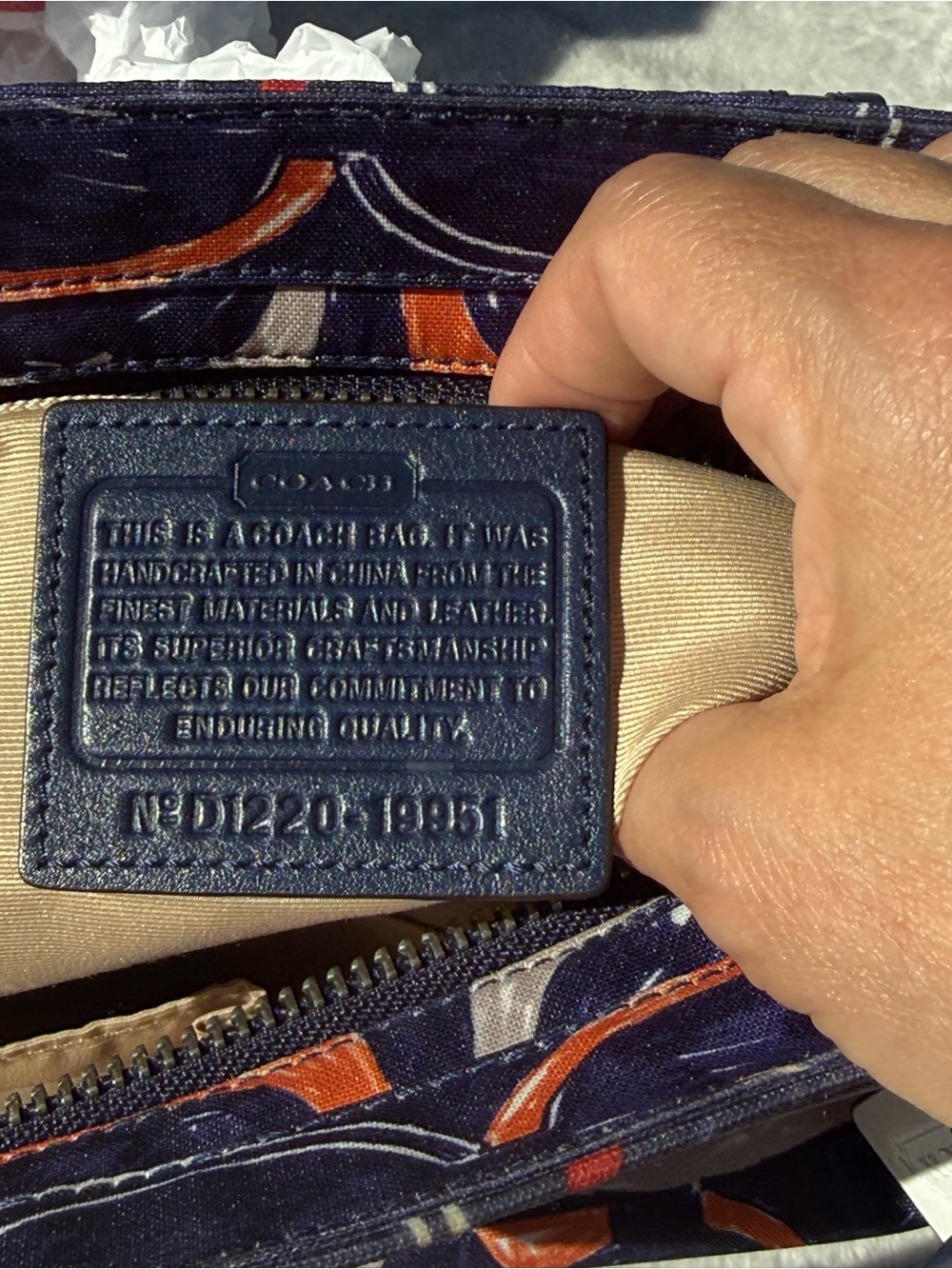 COACH LEGACY HERITAGE shoulder bag - Picture 8 of 12